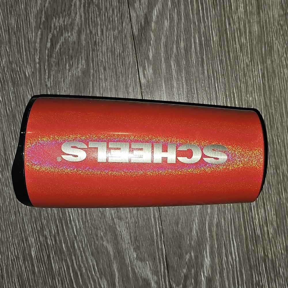 Scheels stainless 12 oz coffee cup. Shimmer. Used